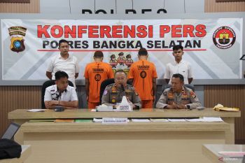 Polres Bangka Selatan tetapkan direktur dan bendahara BUMDes Fajar Indah tersangka dugaan tipikor