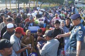 Begini suasana mudik warga ke kepulauan sekitar Madura
