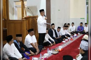 Bupati Lampung Tengah hadiri Safari Ramadhan di Masjid Baitul Ikhwan