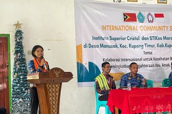 Wabup Kupang apresiasi kolaborasi lintas negara di bidang kesehatan