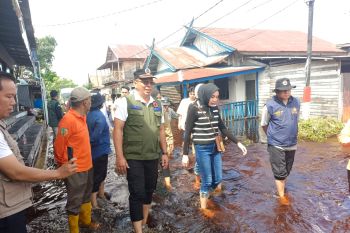 6.727 KK terdampak banjir di Palangka Raya