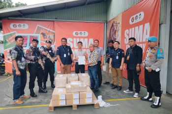 Polisi kawal ketat distribusi logistik PSU dari Jakarta ke Kabupaten Banggai