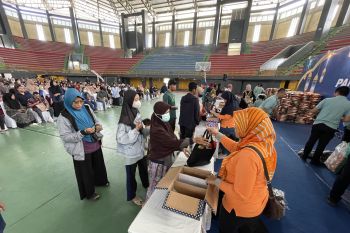 Pemkot Kediri kolaborasi  dengan BI gelar bazar pangan murah