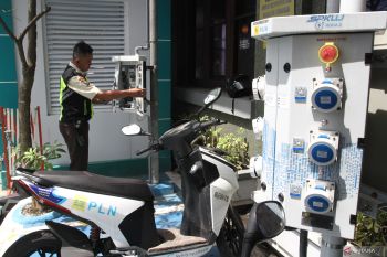 Kesiapan SPKLU kendaraan listrik di Malang jelang arus mudik