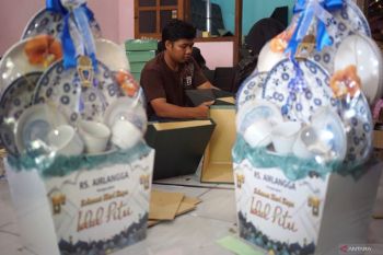 Boks hampers lebaran di Jombang
