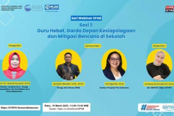 Kemendikdasmen: Guru garda terdepan kesiapsiagaan bencana di Sekolah