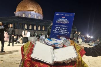 Bosowa Peduli kembali salurkan paket iftar ke Al Quds Palestina