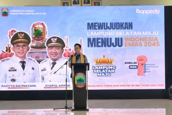 Bupati Lampung Selatan sebut kerja sama lintas sektor kunci kemajuan daerah