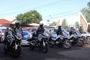 Polres Bantul dirikan tiga Pos Pengamanan selama arus mudik Lebaran
