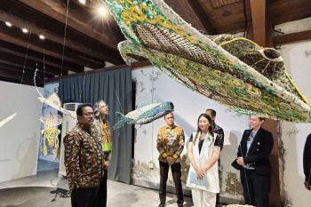 RI-Australia bangkitkan kesadaran terkait sampah laut lewat pameran