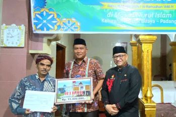Sekdako Andree Algamar pimpin kunjungan Tim IV Safari Ramadan ke Masjid Nurul Islam Lubuk Buaya