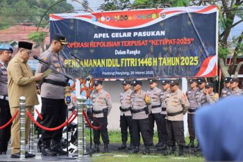 Polres Padang Panjang siap laksanakan Ops Ketupat Singgalang 2025