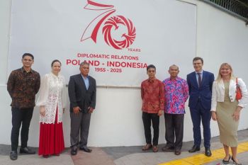 Kedubes luncurkan logo bilateral RI-Polandia gambar Garuda-Elang Putih