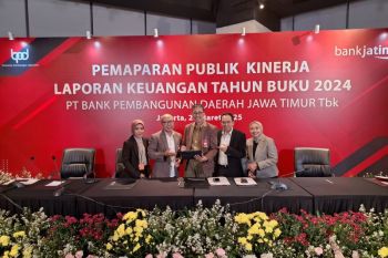 Bank Jatim cetak laba bersih Rp1,28 triliun di 2024