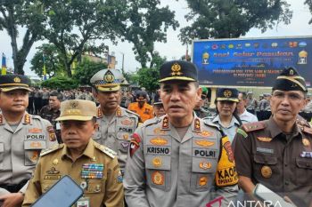 Gubernur Jambi Al Haris hadiri apel gelar pasukan Operasi Ketupat 2025