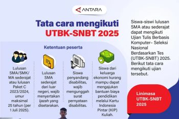 Tata cara mengikuti UTBK-SNBT 2025