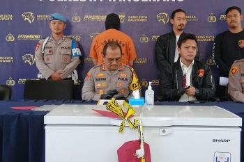 Polresta Tangerang ungkap kasus mutilasi dalam fleezer