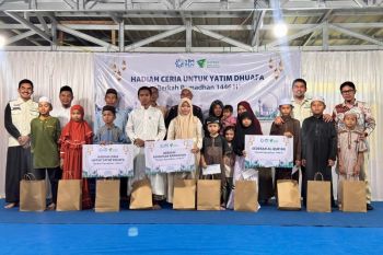 YBM PLN gelar 'Hadiah Ceria untuk Yatim Dhuafa' di Palangka Raya