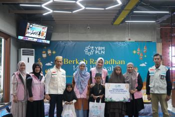 YBM PLN salurkan bantuan kepada 4.945 mustahik di Sulselbar