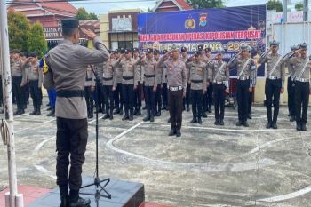 Polresta Mamuju kerahkan 206 personel gabungan pada Operasi Ketupat Marano 2025