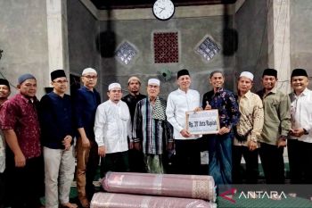 TSR Pemkab Pasaman bantu pembangunan Masjid Al-Muhajirin yang terbengkalai