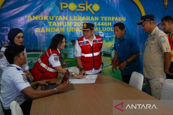 UPBU Halu Oleo Kendari buka posko layanan mudik di Bandara HO