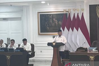 Arahan lengkap Presiden Prabowo pada Sidang Kabinet Paripurna menjelang Idul Fitri