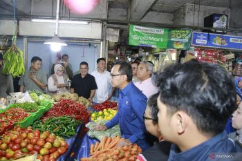 Wamendagri: Secara keseluruhan tak ada gejolak harga di Pasar Kosambi