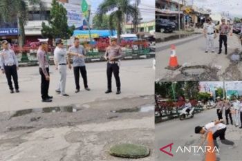 Jasa Raharja cabang Solok lakukan pengecekan ruas jalan jelang mudik