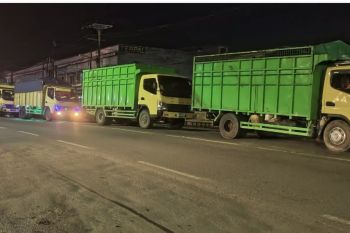 Dishub Jambi atur truk batu bara keluar mulut tambang
