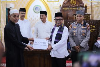 Safari Ramadhan Wakil Bupati Pesisir Selatan sambangi warga Barung Barung Belantai