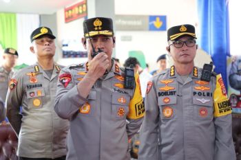 Kapolda Bali cek kesiapan pengamanan mudik di Terminal Mengwi Badung