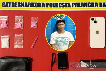 Polisi amankan pemuda di Palangka Raya diduga edar narkoba