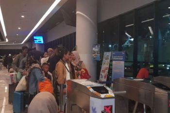 Pergerakan penumpang angkutan umum naik pada semua moda