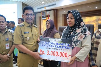 Dinsos Tangerang salurkan santunan kematian kepada 98 keluarga