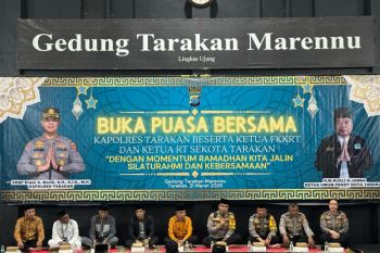 Kapolres Tarakan dan Ketua RT Se-Kota Tarakan Jalin Kebersamaan dalam Jumat Curhat