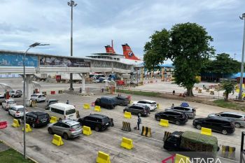 Arus mudik di Pelabuhan Bakauheni Lampung mulai alami peningkatan