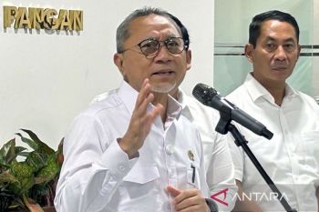 Zulhas targetkan Bulog serap 800 ribu ton setara beras akhir Maret