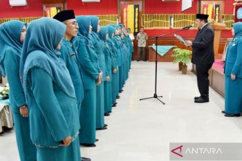 Wako Pariaman kukuhkan ketua dan lantik pengurus TP-PKK