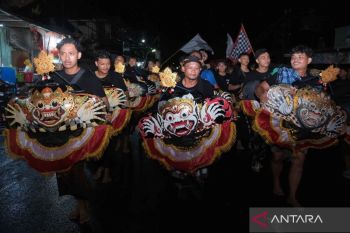 Balinese holds Okokan tradition ahead of Nyepi Day