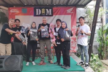 Honda Community Palu berbagi berkah dalam acara Ramadhan bikers Honda