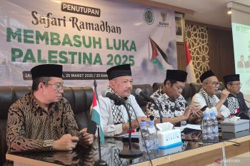 Safari Ramadhan Baznas-MUI hasilkan donasi Rp2,1 miliar buat Palestina
