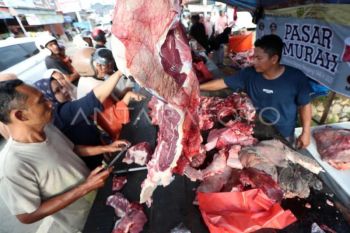 Banda Aceh distribusi 50 ton daging di pasar murah jelang Lebaran