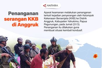 Penanganan serangan KKB di Anggruk