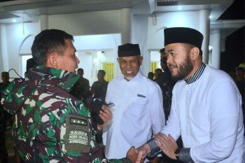 Wako Padang Fadly Amran sambut Panglima Komando Gabungan Wilayah Pertahanan I