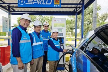 PLN Lampung siapkan 55 unit SPKLU di 34 jalur mudik