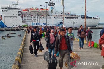 Pelni siapkan jaringan internat di atas kapal bagi penumpang mudik lebaran