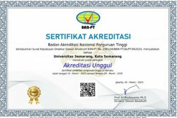 Raih akreditasi Unggul, Rektor: Posisi USM makin kuat