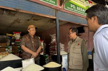 Bapanas cek harga kebutuhan pokok di Pasar Gedebage Bandung