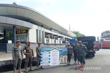 Satpol PP dirikan 16 posko pastikan suasana kondusif saat arus mudik
